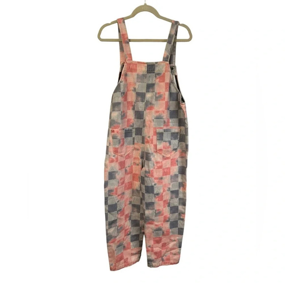NWT BDG RYAN CHECKERED OVERALLS - Picture 4 of 6